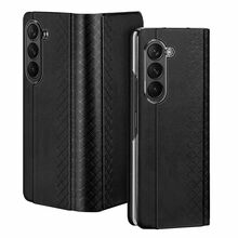 Telefoniümbris Dux Ducis Bril Leather Flip Wallet Case, Samsung Galaxy Z Fold 5 5G, must
