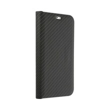Telefoniümbris Forcell Luna Book Carbon, Samsung Galaxy A51, must