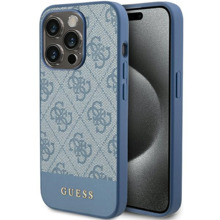 Telefoniümbris Guess 4G Stripe Collection GUHCP15LG4GLBL, Apple iPhone 15 Pro, sinine