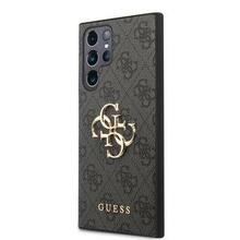 Telefoniümbris Guess GUHCS23L4GMGGR 4G Big Metal Logo, Samsung Galaxy S23 Ultra S918, hall