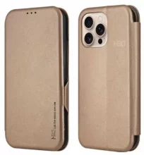 Telefoniümbris HDD Classic Wallet Case, Apple iPhone 11, kuldne