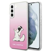 Telefoniümbris Karl Lagerfeld KLHCS22MCFNRCPI, Samsung Galaxy S22 Plus, roosa Choupette Eat