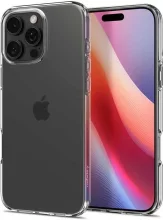 Spigen Crystal Flex ümbris, Apple iPhone 16 Pro Max, crystal clear