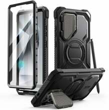 Telefoniümbris Supcase Iblsn Armorbox MagSafe, Samsung Galaxy S25 Ultra, must