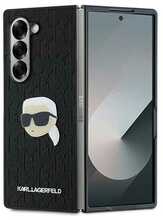 Telefoniümbris Karl Lagerfeld PU Saffiano Monogram, Samsung Galaxy Z Fold 6, must