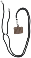 Telefoni rihm OEM SWING, 6 mm, 165 cm, must
