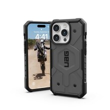 Telefoniümbris Urban Armor Gear Pathfinder MagSafe, Apple iPhone 15 Pro, hõbe