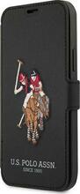 Telefoniümbris US Polo Assn USFLBKP12LPUGFLBK, Apple iPhone 12 Pro Max, must