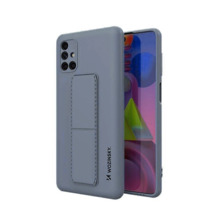 Wozinsky Kickstand silikoonümbris, Samsung Galaxy M51, sinine