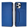 Telefoniümbris Hurtel Magnet Card Case, Apple iPhone 12, sinine