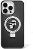 Telefoniümbris Karl Lagerfeld KLHMP13LHMRSKCK Ring Stand, Apple iPhone 13 Pro, must