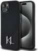 Karl Lagerfeld silikoonümbris Shadow Metal Initial MagSafe, Apple iPhone 15, must