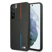 Telefoniümbris BMW M Collection Triangles BMHCS22MTRTBK, Samsung Galaxy S22+, must