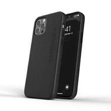 Telefoniümbris Diesel Moulded Case Premium Leather Wrap 42517, Apple iPhone 12 Pro Max, must