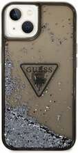 Telefoniümbris Guess GUHCP14MLFCTPK Liquid Glitter Palm Collection, Apple iPhone 14 Plus, must