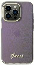 Telefoniümbris Guess IML Faceted Mirror Disco Iridescent GUHCP15SHDECMP, Apple iPhone 15, roosa