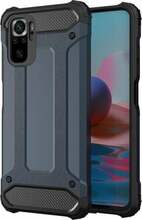 Telefoniümbris Hurtel Hybrid Armor Tough Rugged, Xiaomi Redmi Note 11T 5G / 11S 5G / Poco M4 Pro 5G, sinine