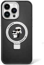 Telefoniümbris Karl Lagerfeld KLHMP13LHMRSKCK Ring Stand, Apple iPhone 13 Pro, must