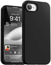 Telefoniümbris Mercury Silicone, Apple iPhone 16e, must