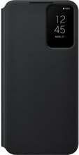 Telefoniümbris Samsung Smart Clear View Cover, Galaxy S22 Plus, must