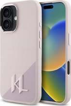 Silikoonümbris Karl Lagerfeld KLHMP16SSCMKMPCP, Apple iPhone 16, roosa