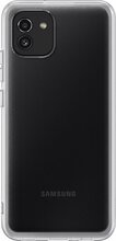 Silikoonümbris Samsung EF-QA036TBEGEU, Galaxy A03, must