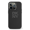 Telefoniümbris DKNY DKHCP16LSMCBSK Liquid Silikoninis Metal Logo, Apple iPhone 16 Pro, must