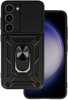 Telefoniümbris Slide Camera Armor, Samsung Galaxy S23 Plus, must, Armor