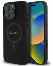 Telefoniümbris Guess Saffiano Classic Logo MagSafe GUHMP16XPSAHMCK, Apple iPhone 16 Pro Max, must