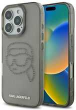 Telefoniümbris Karl Lagerfeld KLHCP16XHKHDCELK, Apple iPhone 16 Pro Max 6.9, must
