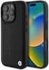 Telefoniümbris BMW Leather Hot Stamp, Apple iPhone 16 Pro Max, must