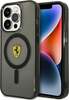 Telefoniümbris Ferrari FEHMP14XURKK Translucent MagSafe, Apple iPhone 14 Pro Max, must