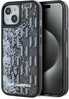 Telefoniümbris Karl Lagerfeld Liquid Glitter Monogram Gradient, Apple iPhone 15, must