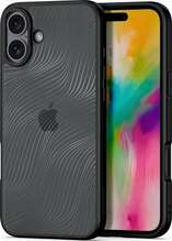 Telefoniümbris Dux Ducis Aimo, Apple iPhone 16, läbipaistev/must