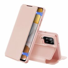 DUX DUCIS Skin X Bookcase kaaned, Samsung Galaxy A42 5G, roosa