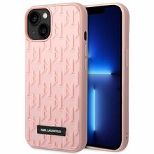 Telefoniümbris Karl Lagerfeld 3D Monogram KLHCP14MRUPKLPP, Apple iPhone 14 Plus, roosa