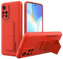 Wozinsky Kickstand silikoonümbris, Xiaomi Redmi 10, punane