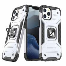 Telefoniümbris Wozinsky Ring Armor, Apple iPhone 13 Pro Max, hõbe