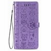 Telefoniümbris Xiaomi Redmi 9C/9C NFC Cat-Dog, lilla