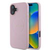 Telefoniümbris Guess Grained Gold Ring MagSafe, Apple iPhone 16 Plus, roosa