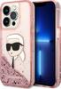Telefoniümbris Karl Lagerfeld Glitter NFT Karl Head KLHCP14XLNKHCP, Apple iPhone 14 Pro Max, roosa