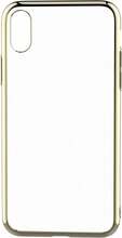 Telefoniümbris Devia Glitter Soft, Apple iPhone XS/X, kuldne