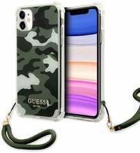 Telefoniümbris Guess GUHCN61KSARKA Camo Collection, Apple iPhone 11, khaki