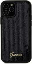 Telefoniümbris Guess Sequin Script, Apple iPhone 12/12 Pro, must