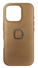Telefoniümbris Peak Design Everyday Clarino Case M-MC-BU-BR-1, Apple iPhone 16 Pro, tan