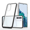 Telefoniümbris Hurtel Clear 3in1, Samsung Galaxy S22 Plus, must