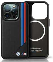 BMW M Meshed Tricolor Stripes MagSafe, Apple iPhone 16 Pro Max, must