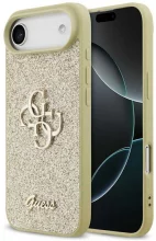 Telefoniümbris Guess Fixed Glitter Big 4G, Apple iPhone Air, kuldne