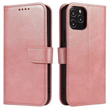 Magnet Case elegant kaaned, Samsung Galaxy A73, roosa