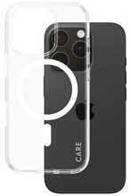 Telefoniümbris Panzer Glass CARE Flagship 1346, Apple iPhone 16 Pro, must MagSafe